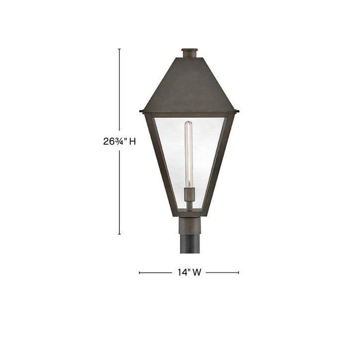 Endsley Large Post Mount Lantern