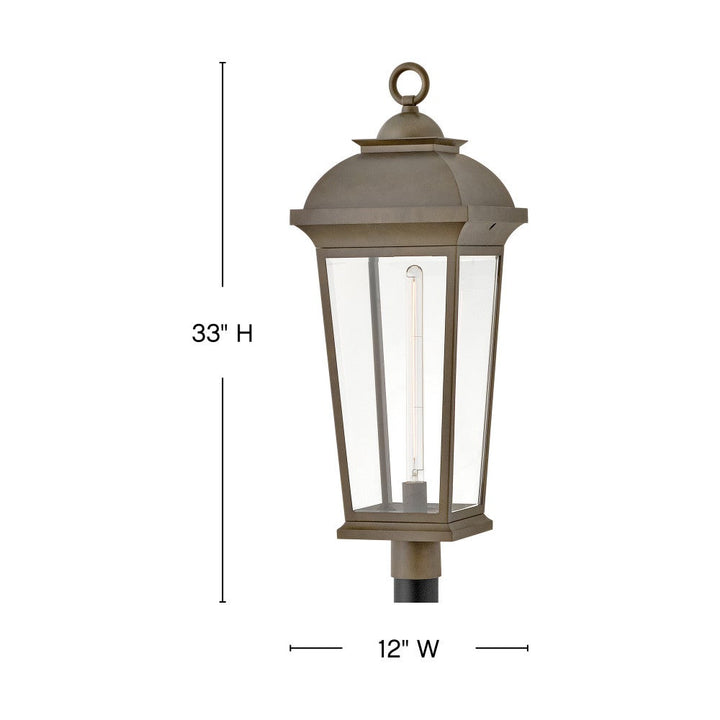 Hawthorne Extra Large Post Mount Lantern