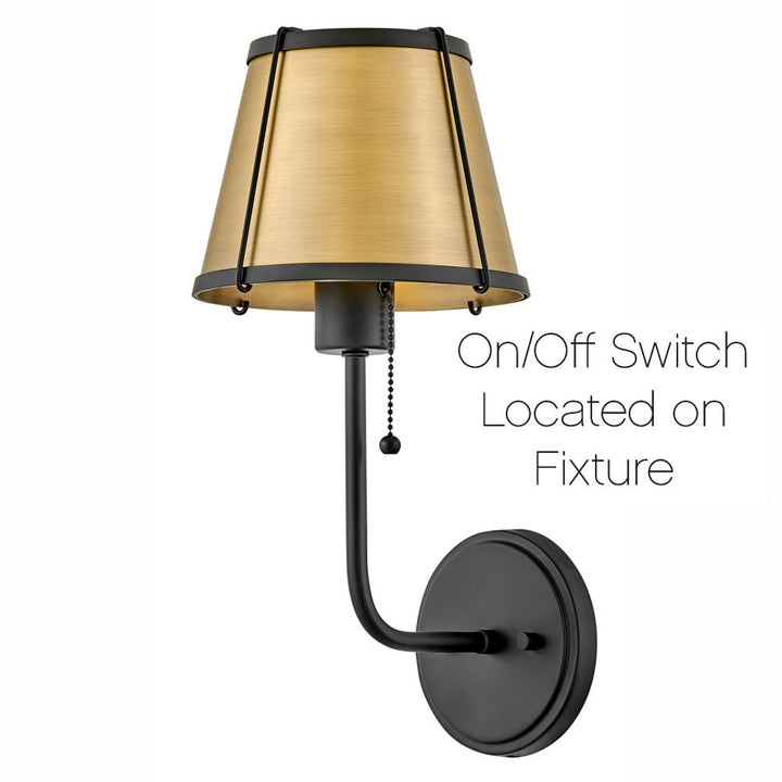 Clarke Medium Single Light Sconce
