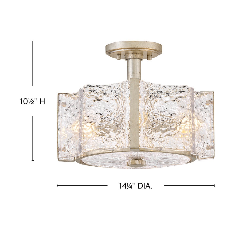 Florian Medium Semi-Flush Mount