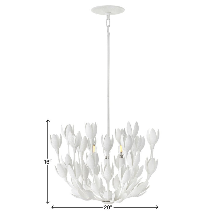 Flora Medium Convertible Semi-Flush Mount