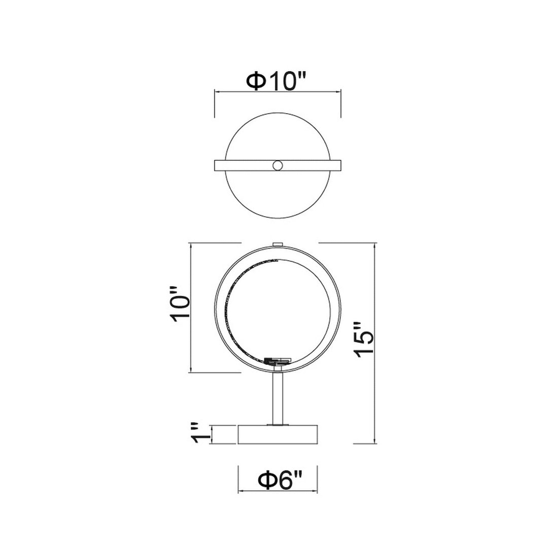 Da Vinci - 1 Light Table Lamp