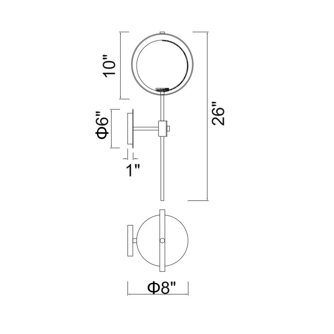 Da Vinci - 1 Light Wall Sconce