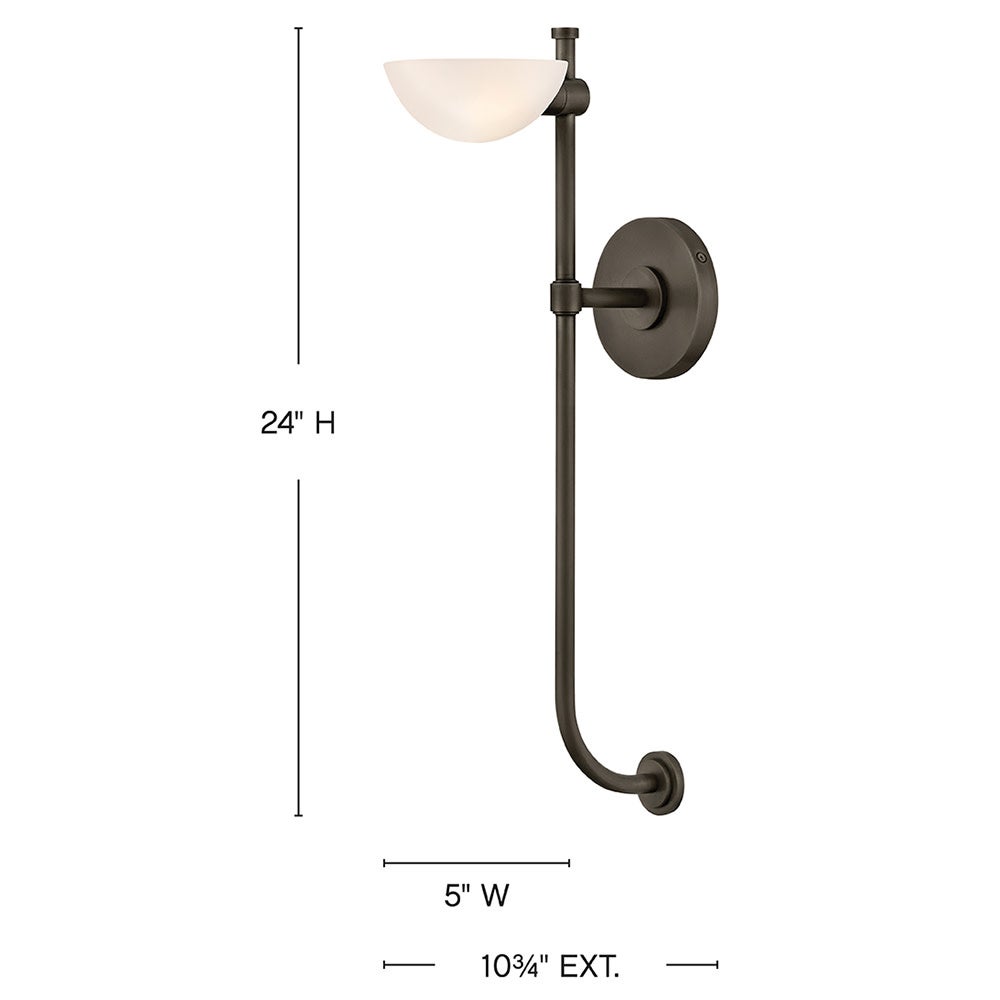 Merit Large Single Light Sconce