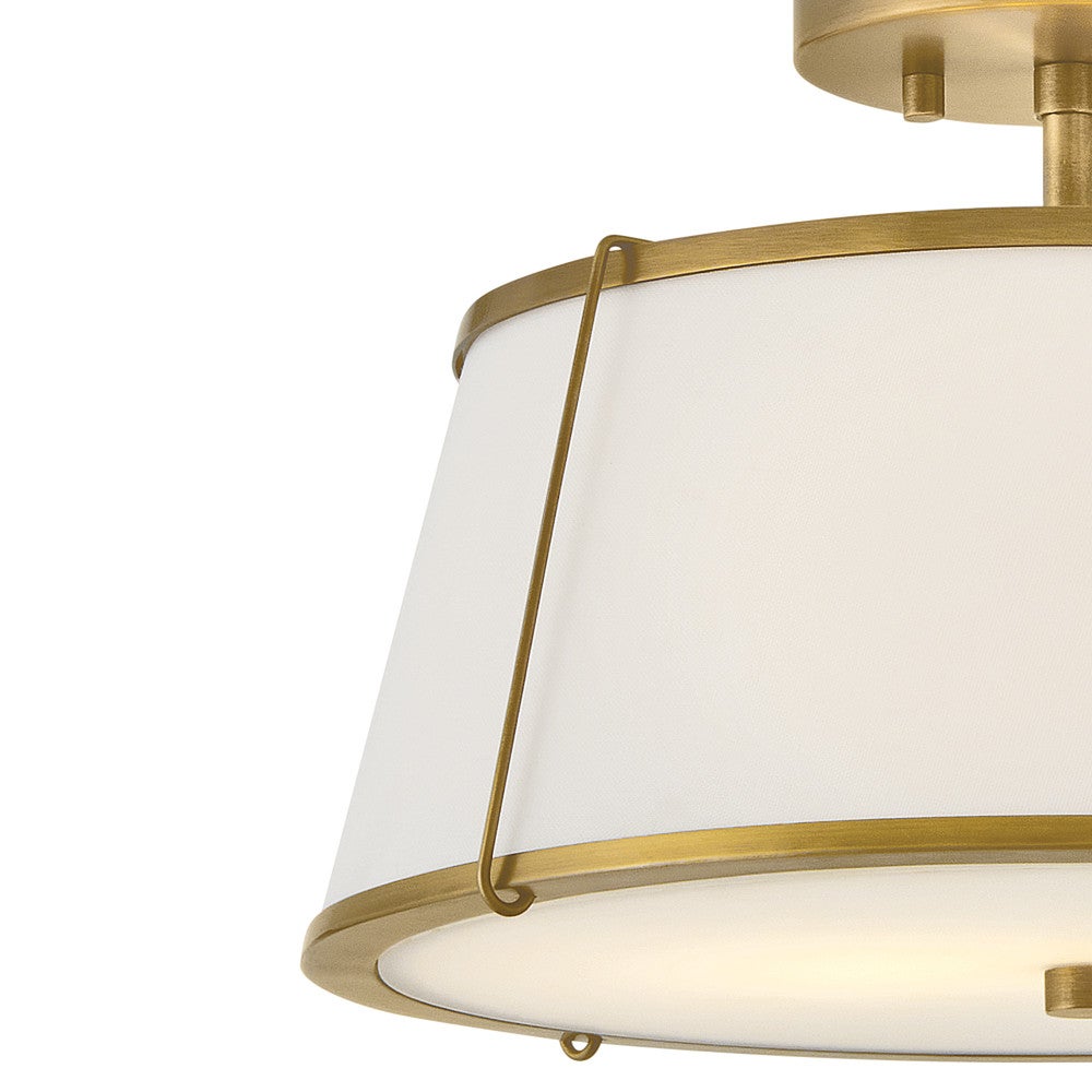 Clarke Medium Semi-Flush Mount