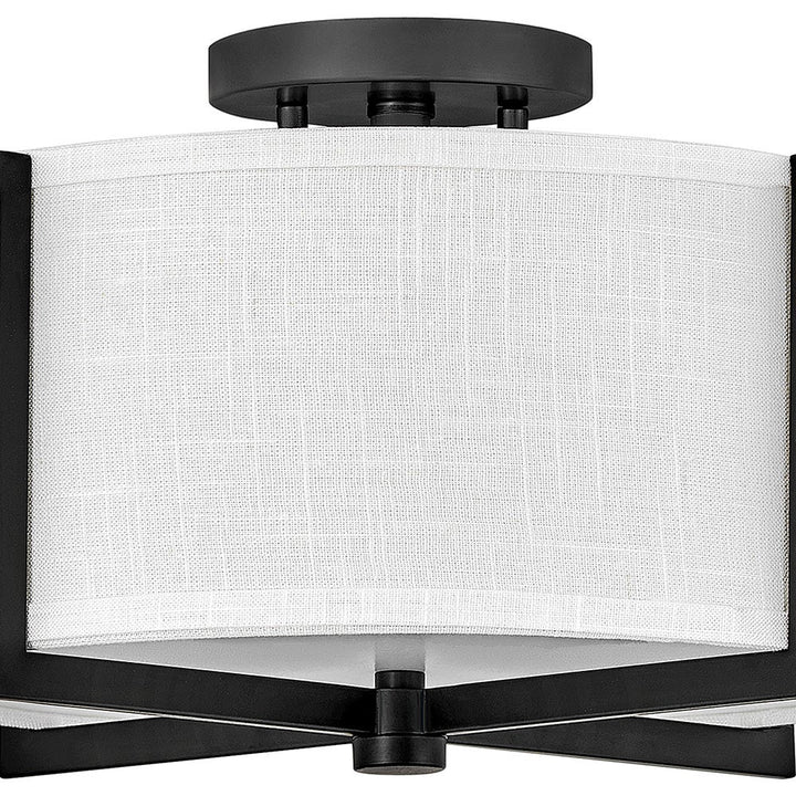 Axis Off White Semi-Flush Mount