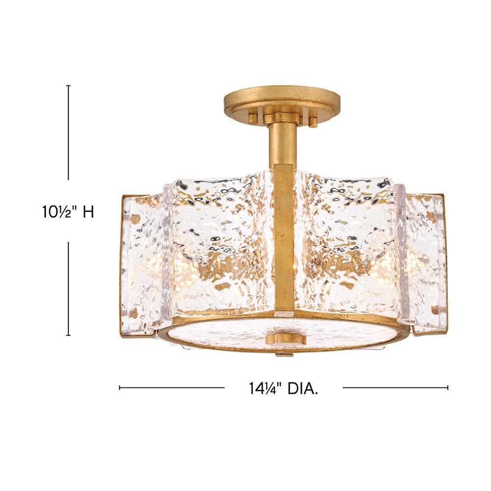 Florian Medium Semi-Flush Mount