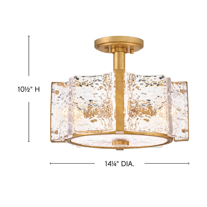 Florian Medium Semi-Flush Mount