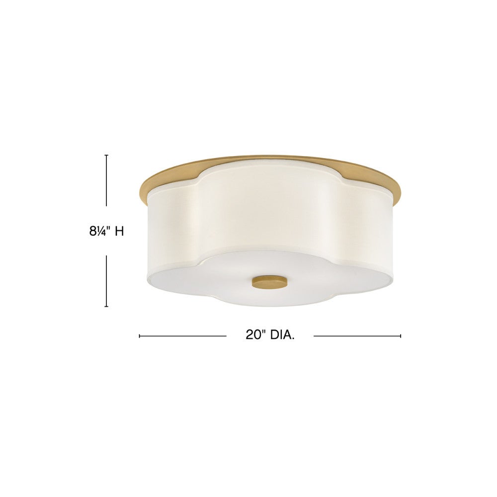 Delaney Medium Flush Mount