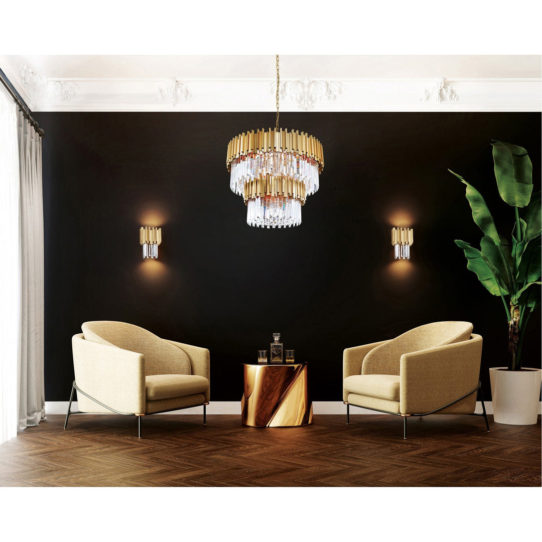 Deco - Chandelier with Crystals