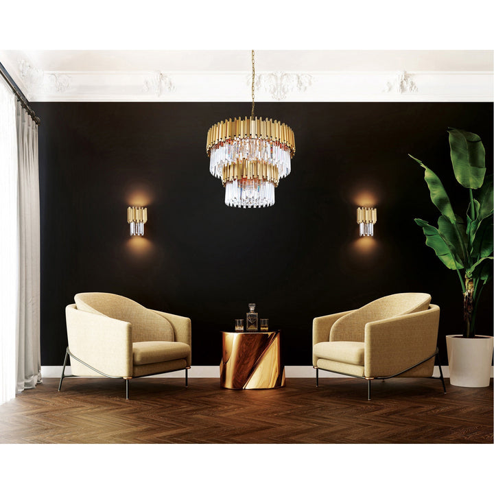 Deco - Chandelier with Crystals