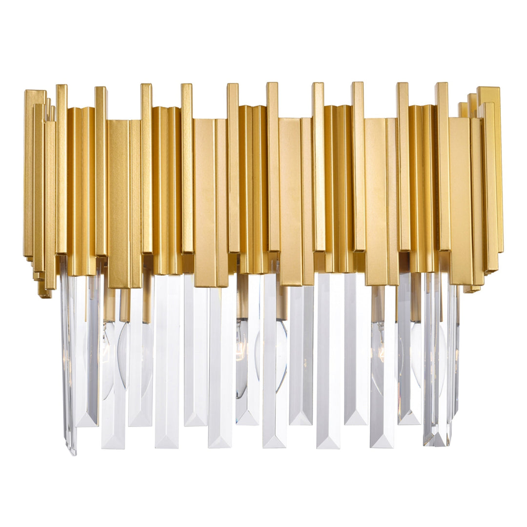 Deco - 3 Light Vanity Light with Crystals