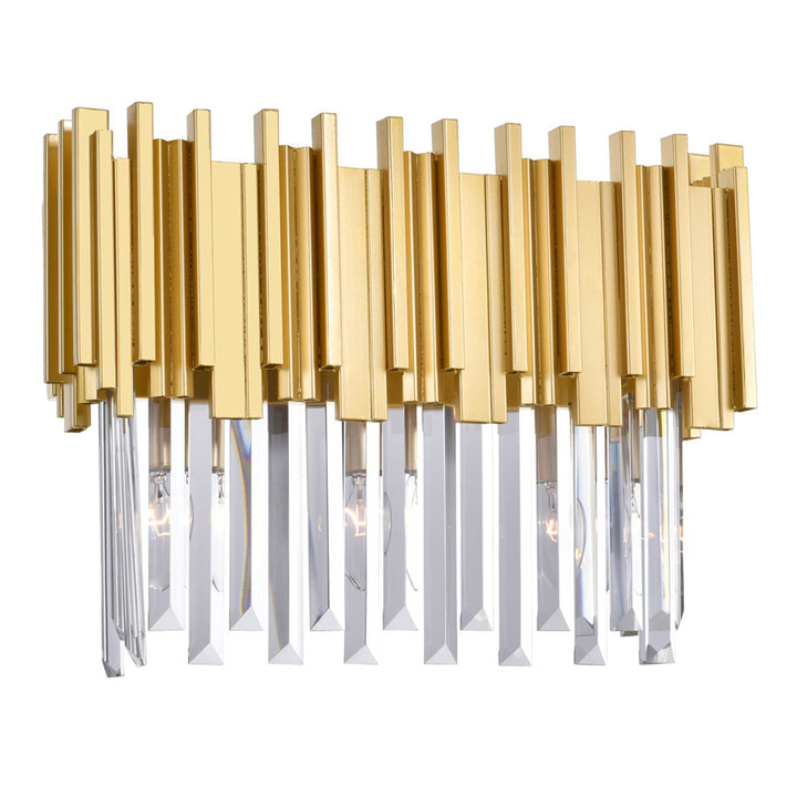 Deco - 3 Light Vanity Light with Crystals