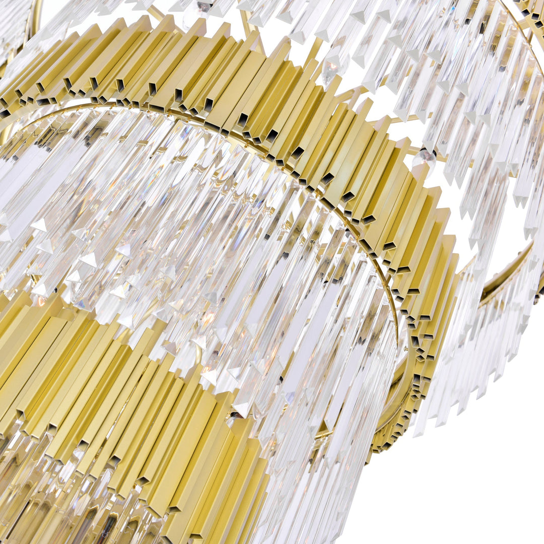 Deco - Chandelier with Crystals