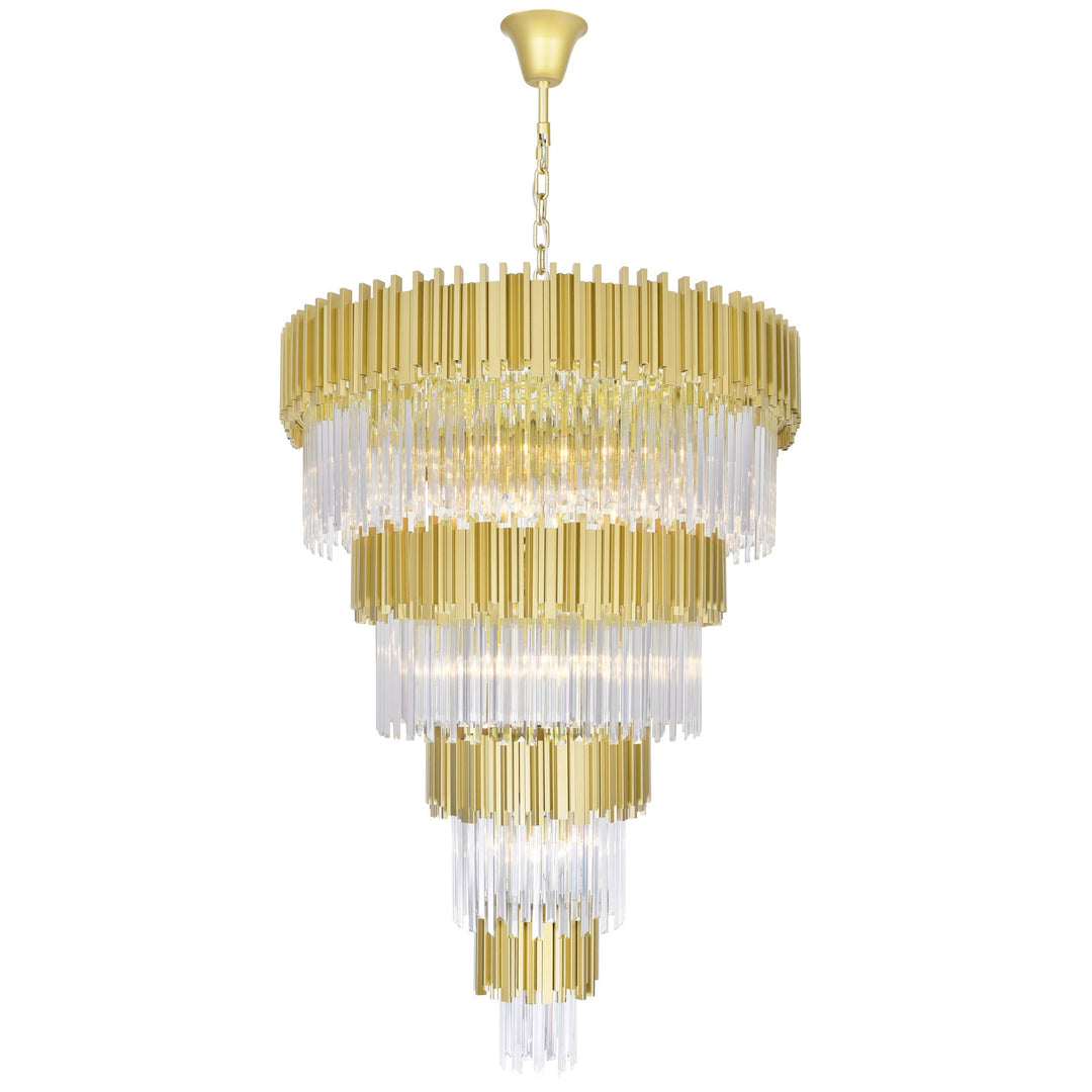 Deco - Chandelier with Crystals
