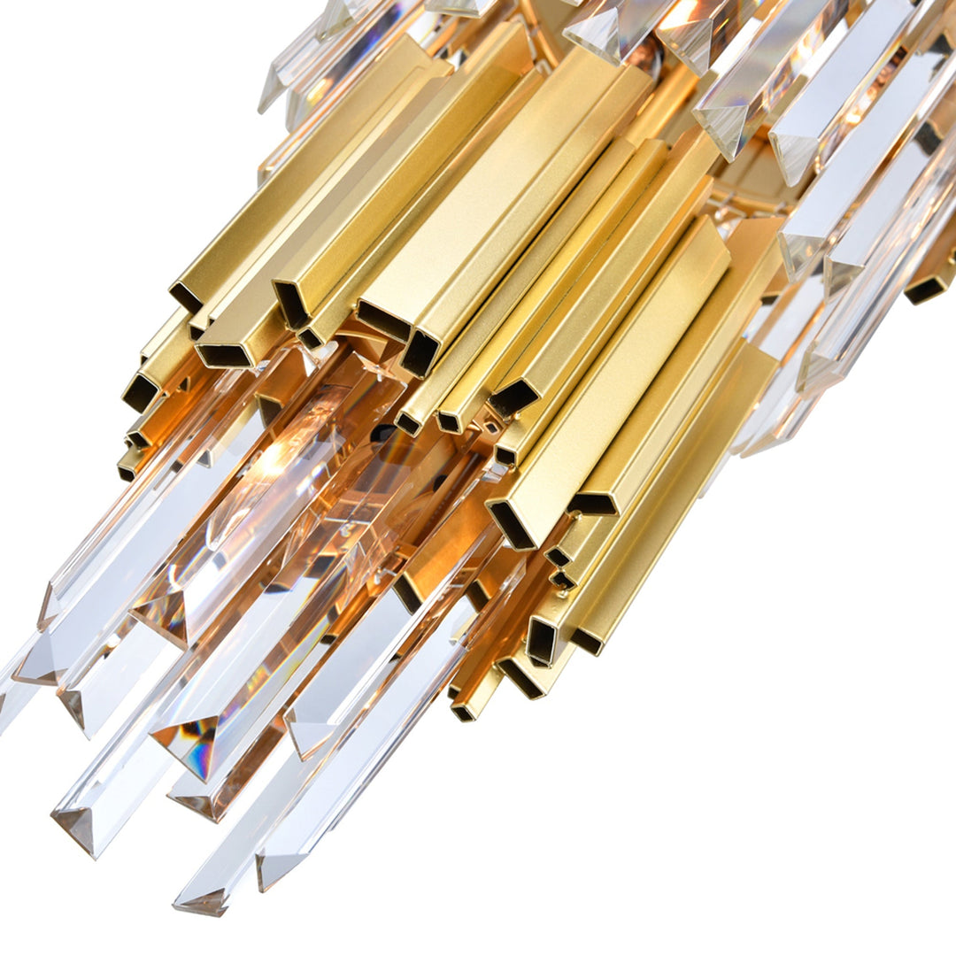 Deco - 4 Light Pendant with Crystals