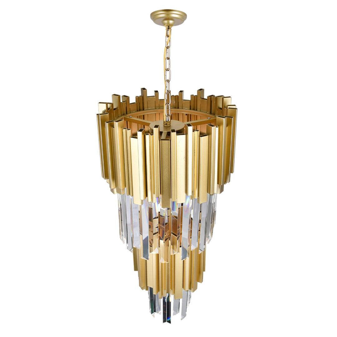 Deco - 4 Light Pendant with Crystals