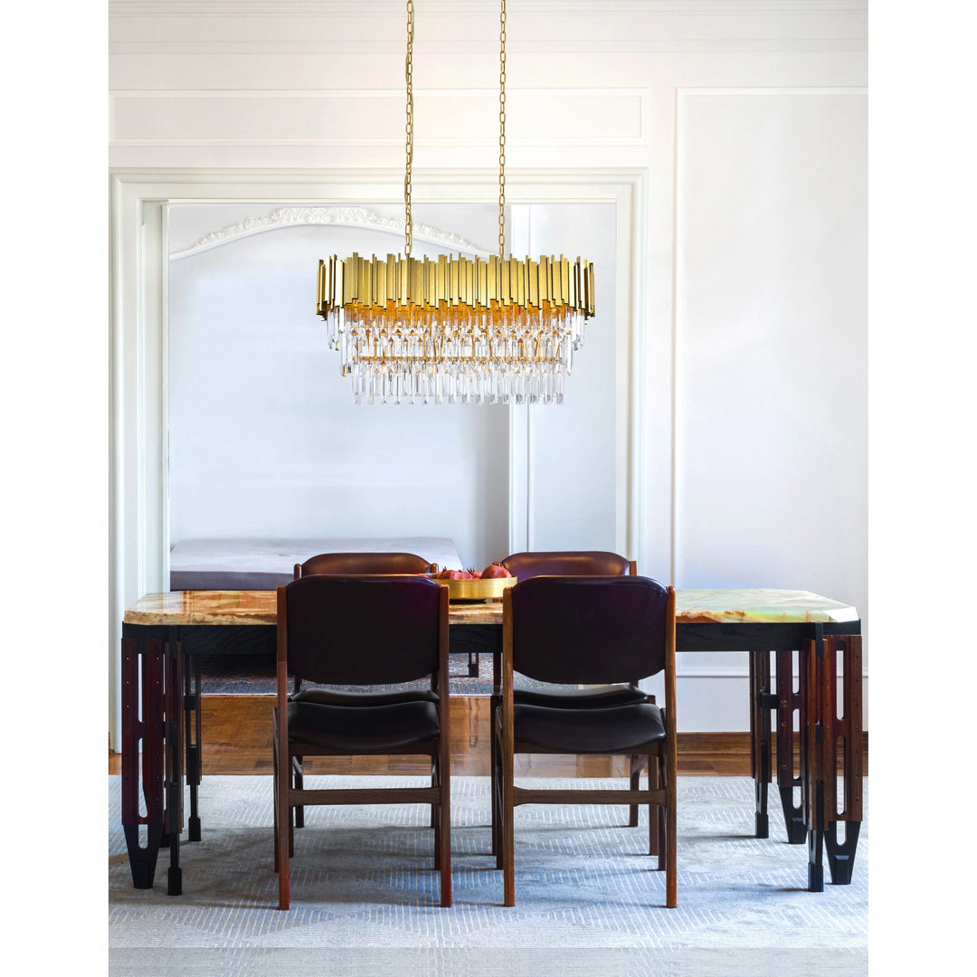 Deco - Chandelier with Crystals