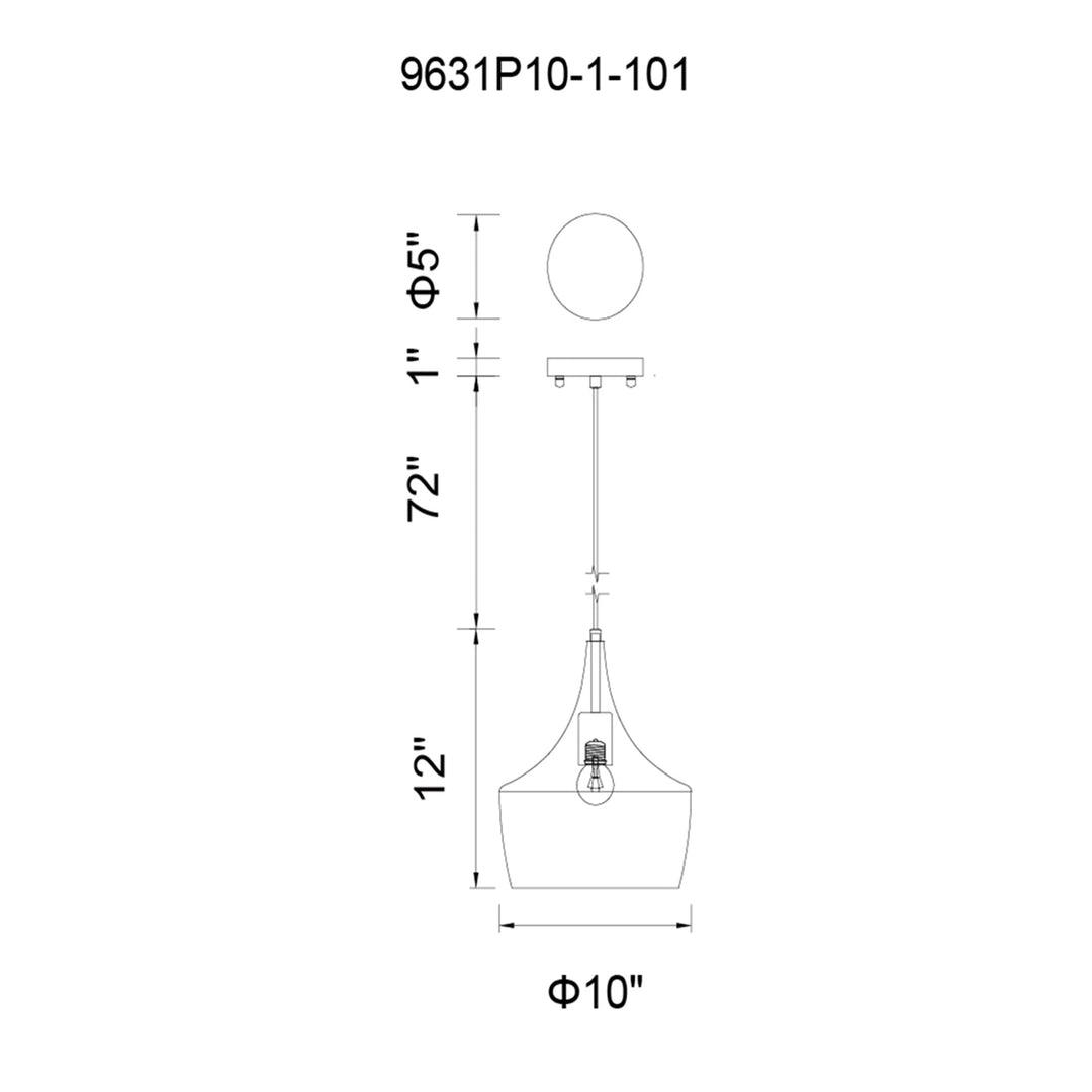 Dynamic - 1 Light Pendant