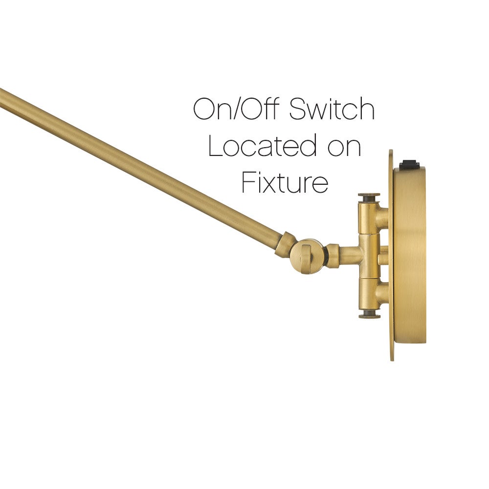 Fletcher Small Swing Arm Single Light Sconce