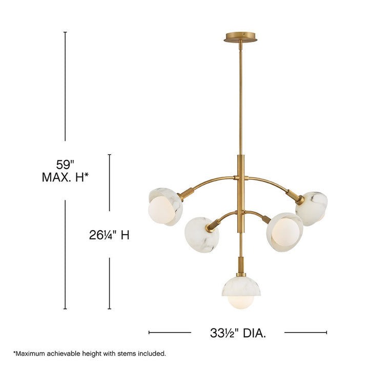 Phoebe Medium Multi Tier Chandelier