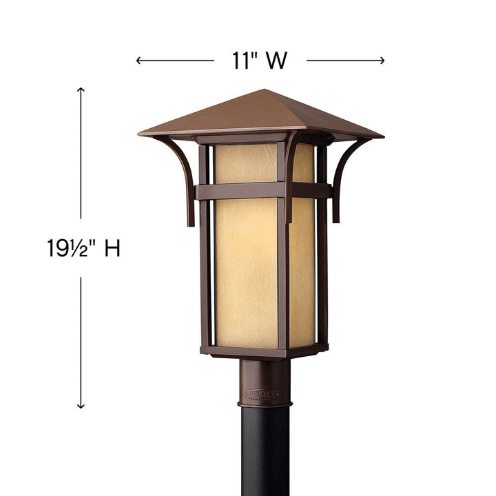 Harbor Medium Post Mount Lantern