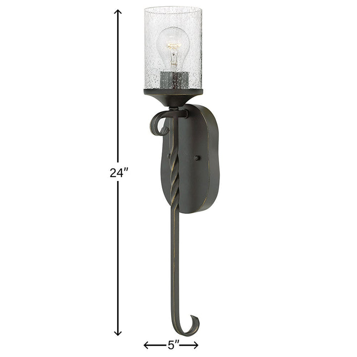 Casa Large Single Light Sconce