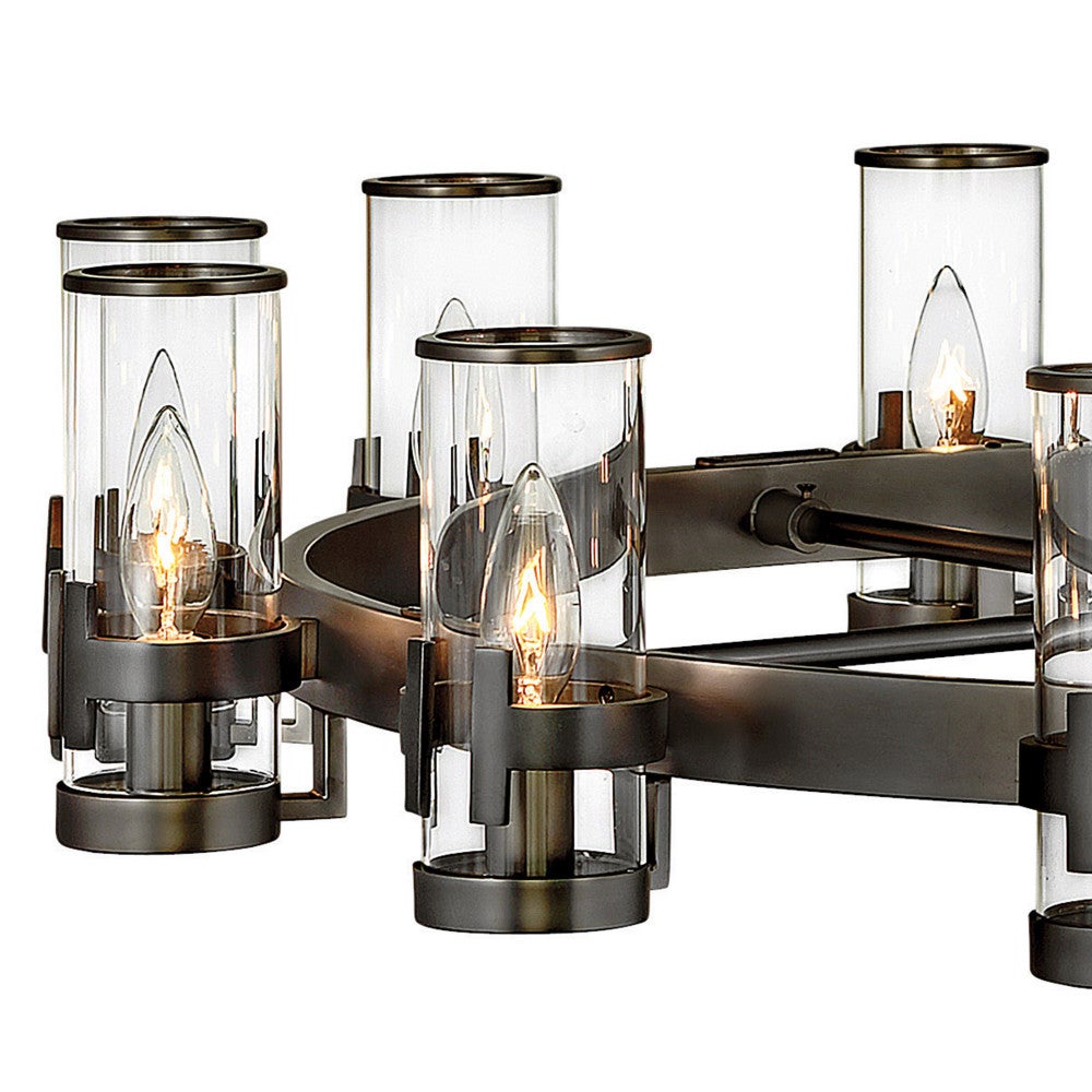 Reeve Medium Single Tier Chandelier by Hinkley - view 6