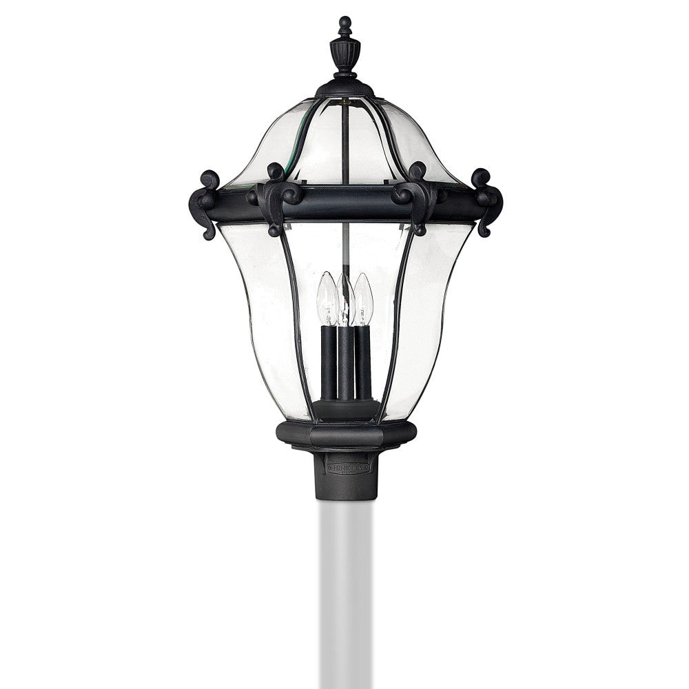 San Clemente Post Mount Lantern