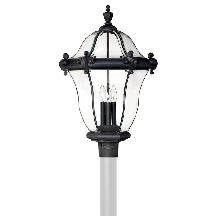 San Clemente Post Mount Lantern