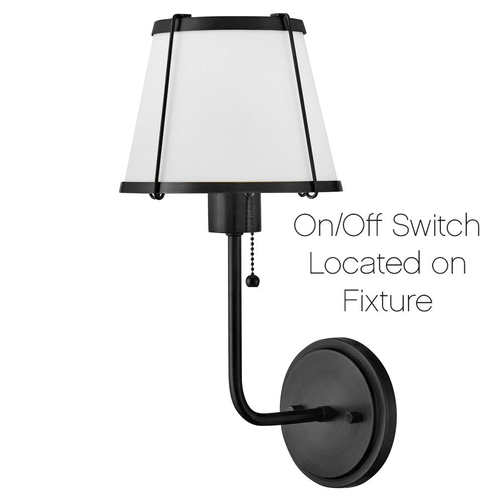 Clarke Medium Single Light Sconce