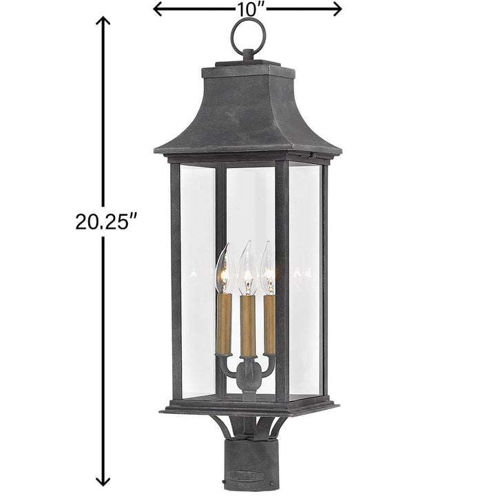 Adair Large Post Mount Lantern
