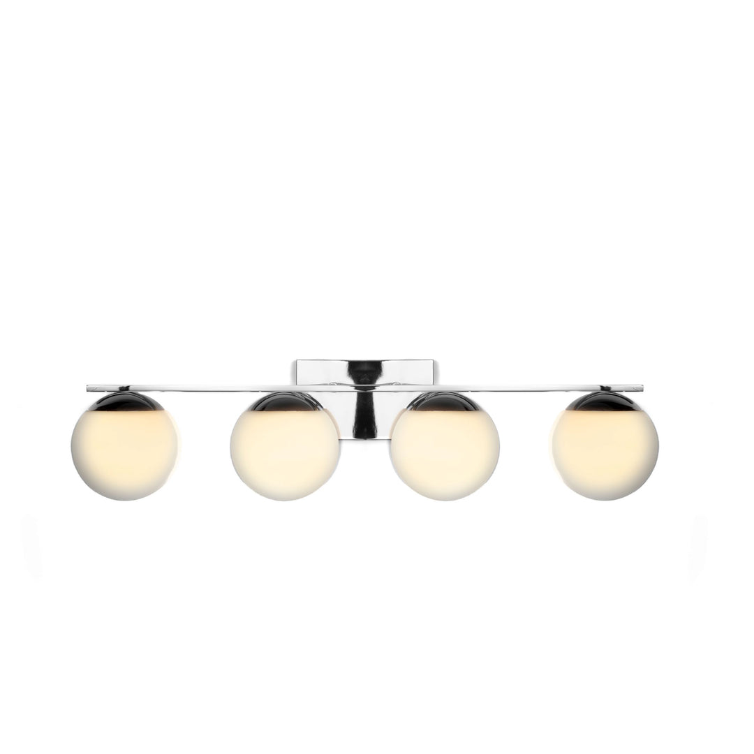 Eclipse Vanity Light in Polished Chrome by Russell