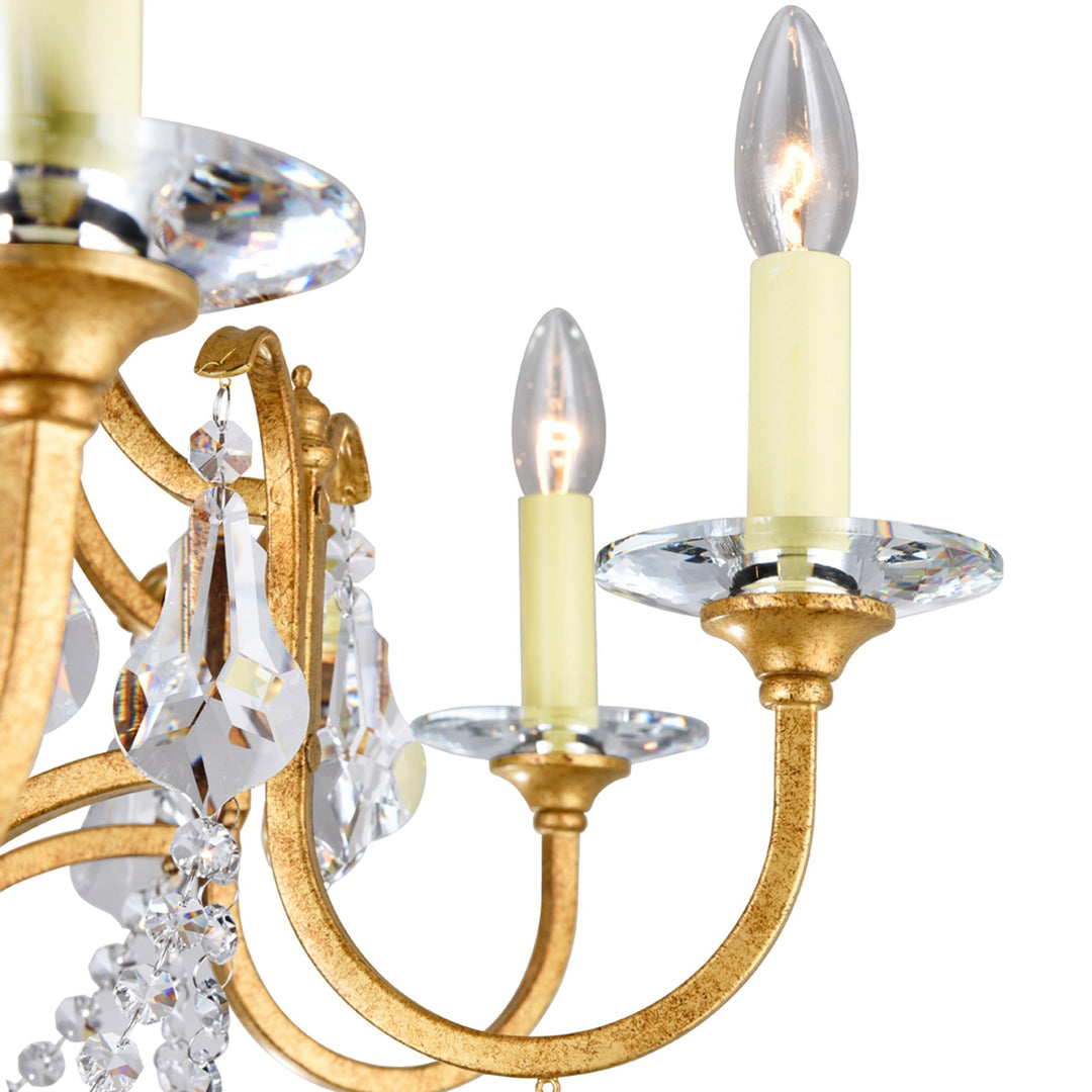 Electra - Chandelier with Crystals