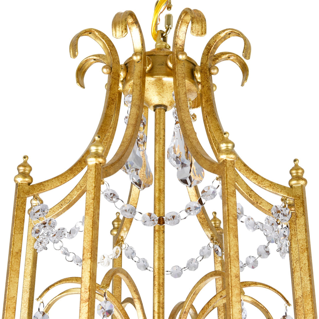 Electra - Chandelier with Crystals