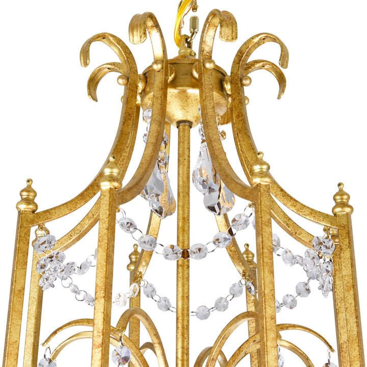 Electra - Chandelier with Crystals