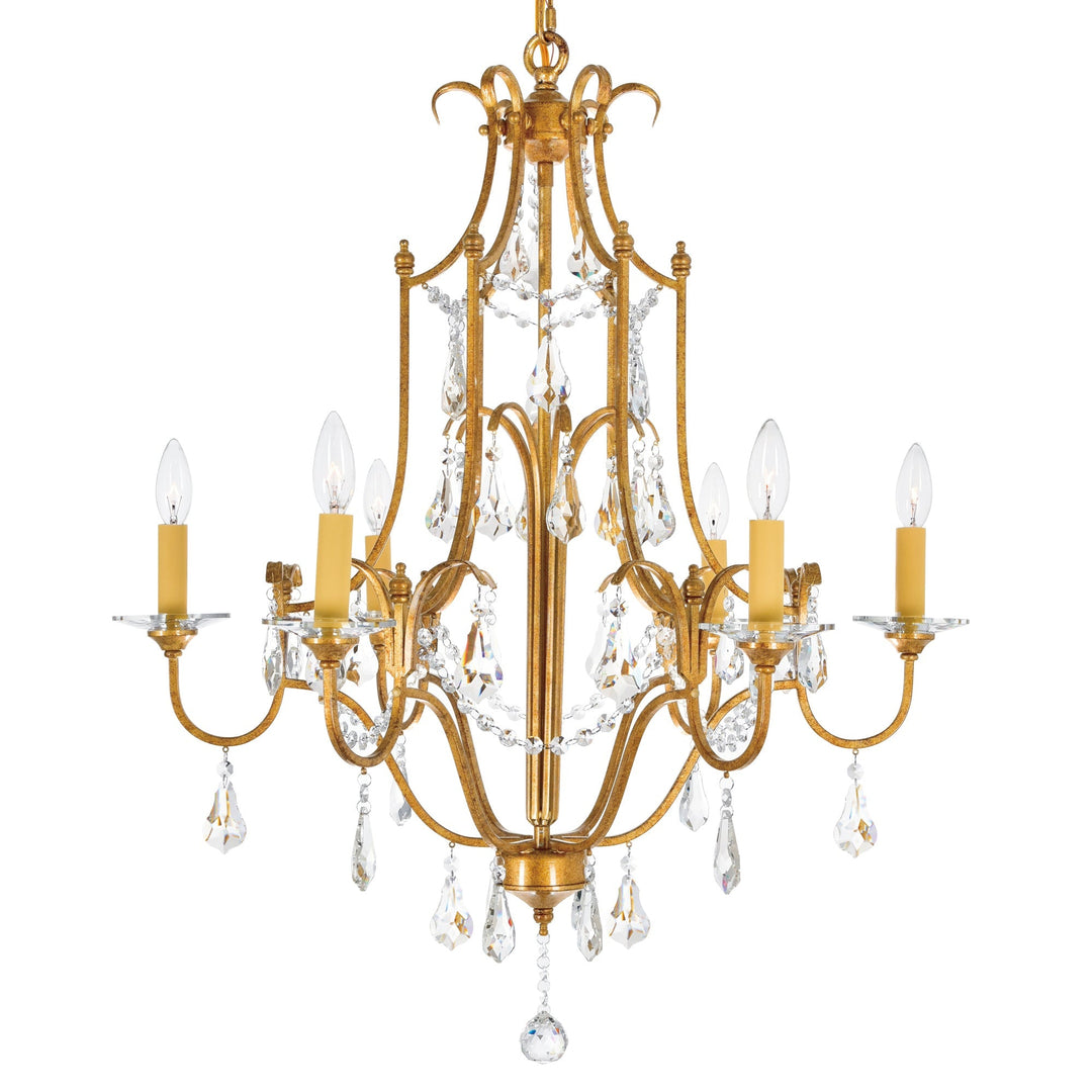 Electra - Chandelier with Crystals