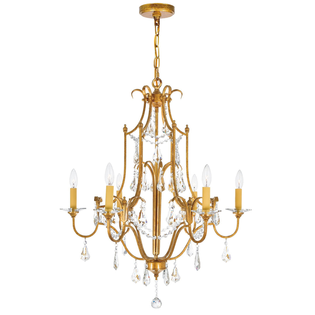 Electra - Chandelier with Crystals