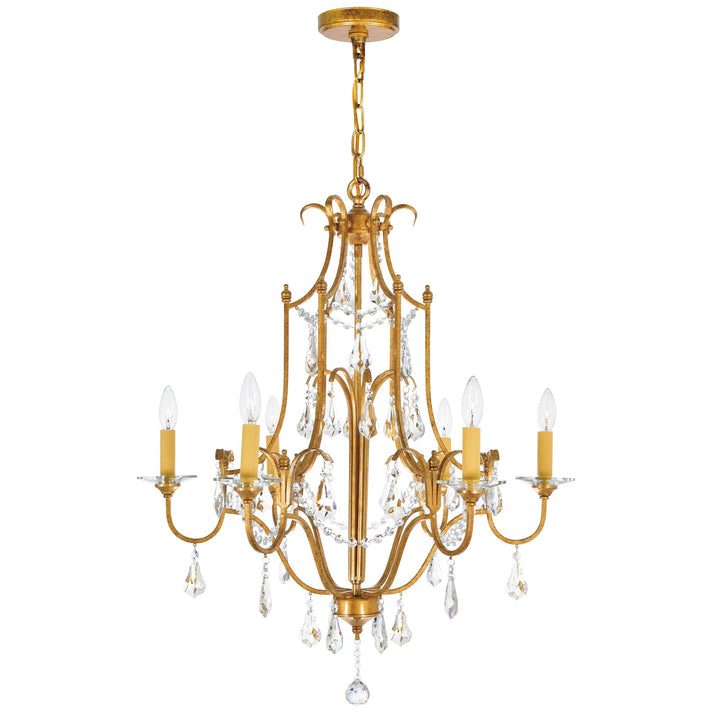 Electra - Chandelier with Crystals