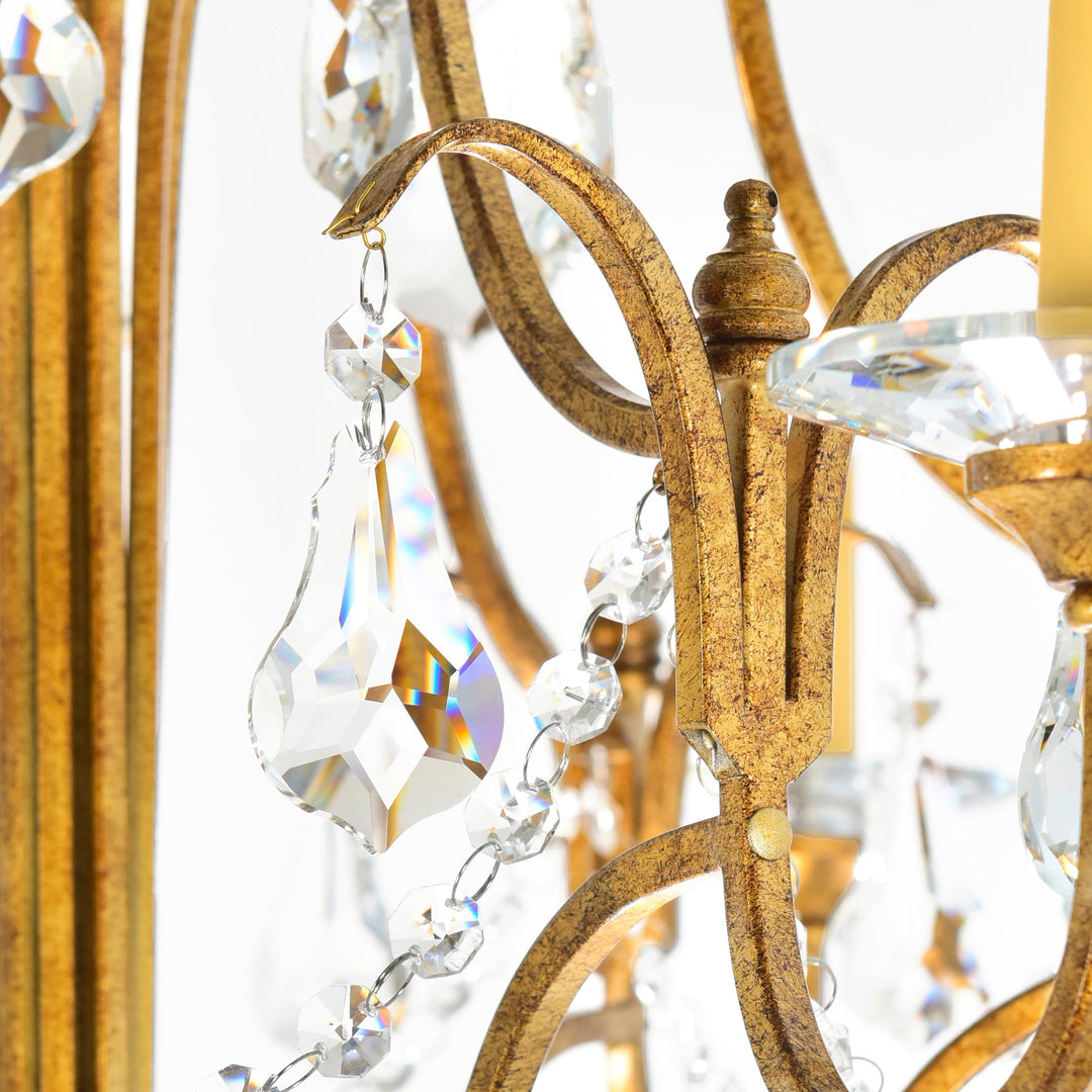 Electra - Chandelier with Crystals