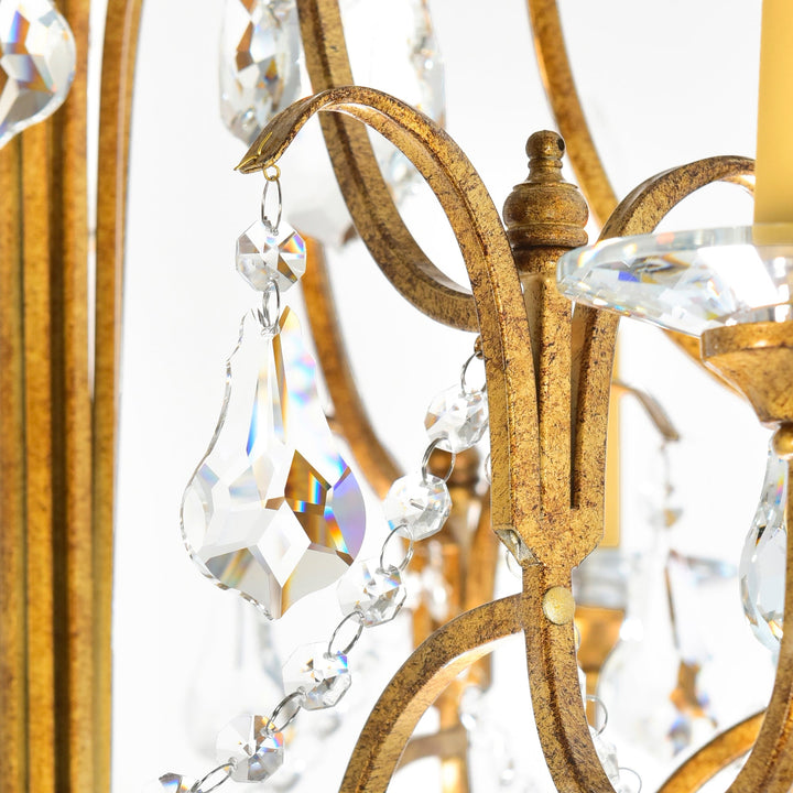Electra - Chandelier with Crystals