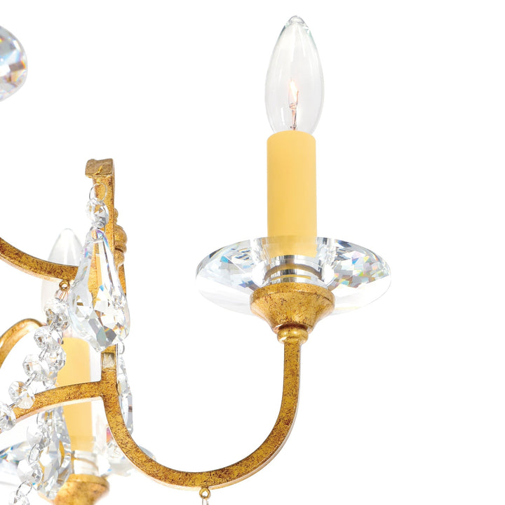 Electra - Chandelier with Crystals