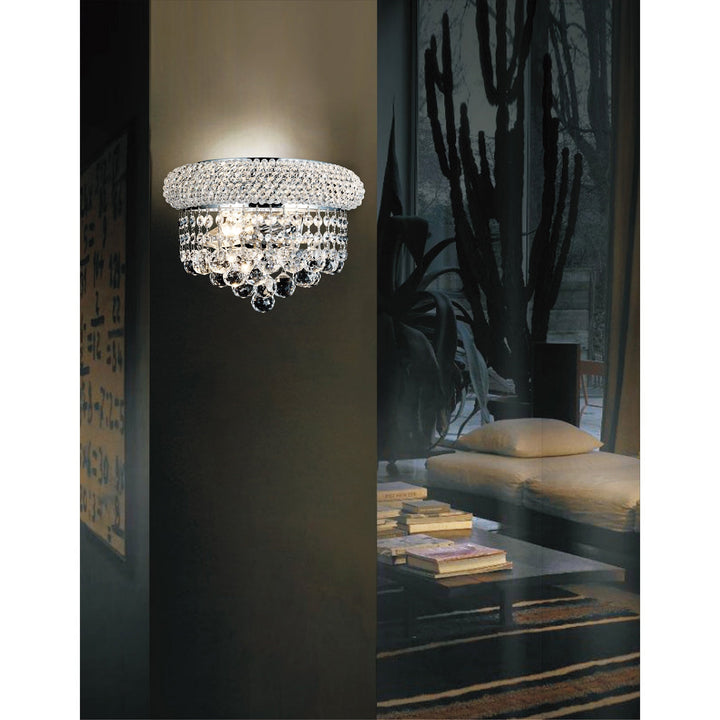 Empire - Wall Sconce with Crystals
