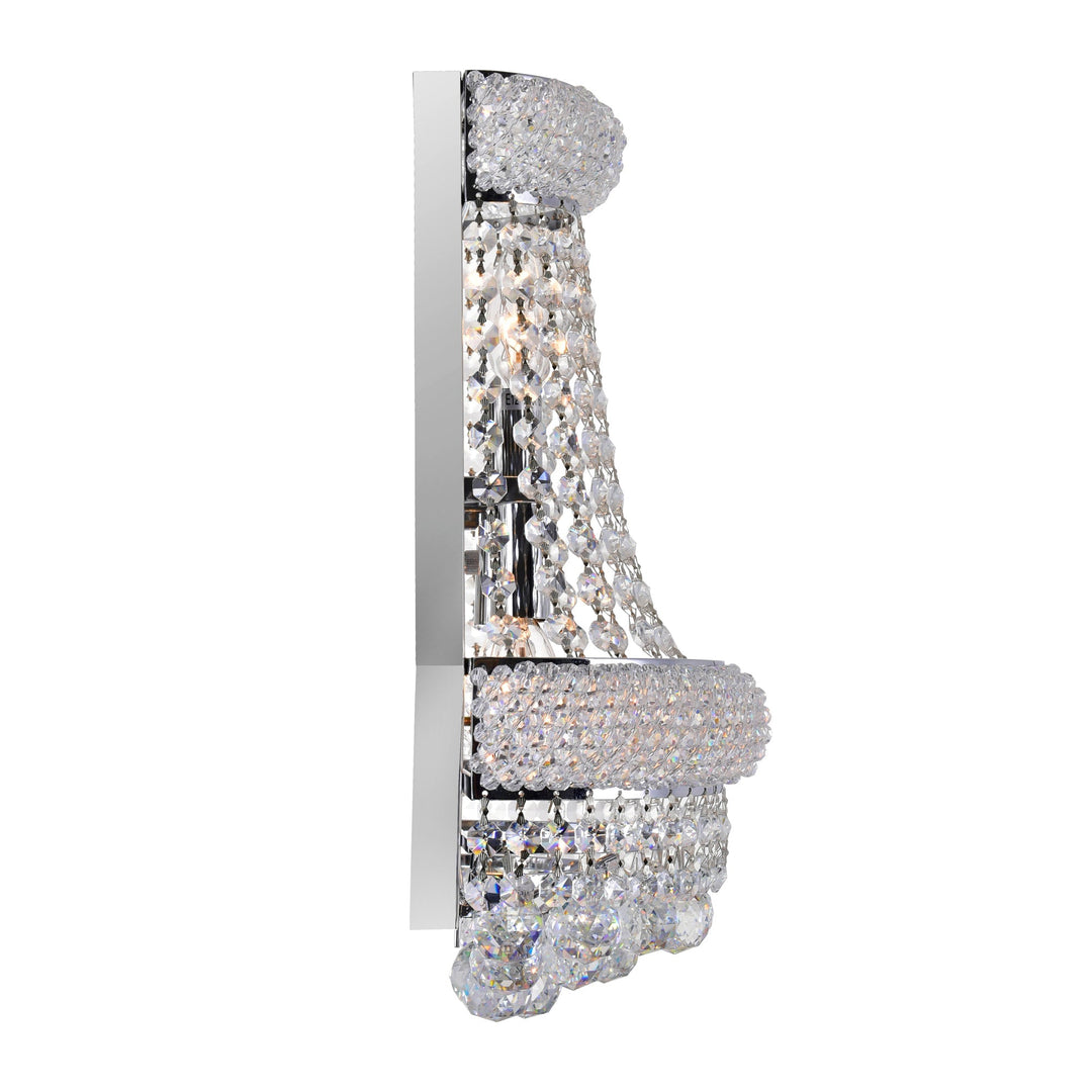 Empire - Wall Sconce with Crystals