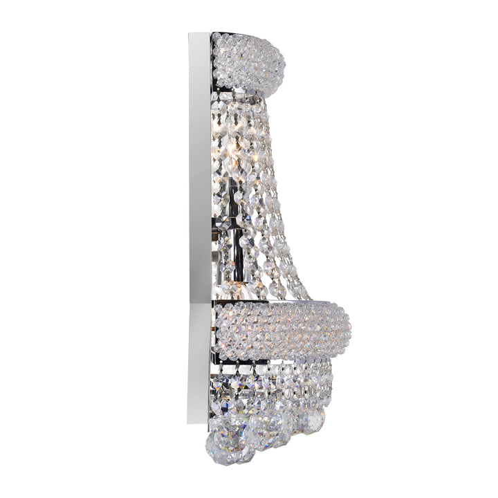 Empire - Wall Sconce with Crystals