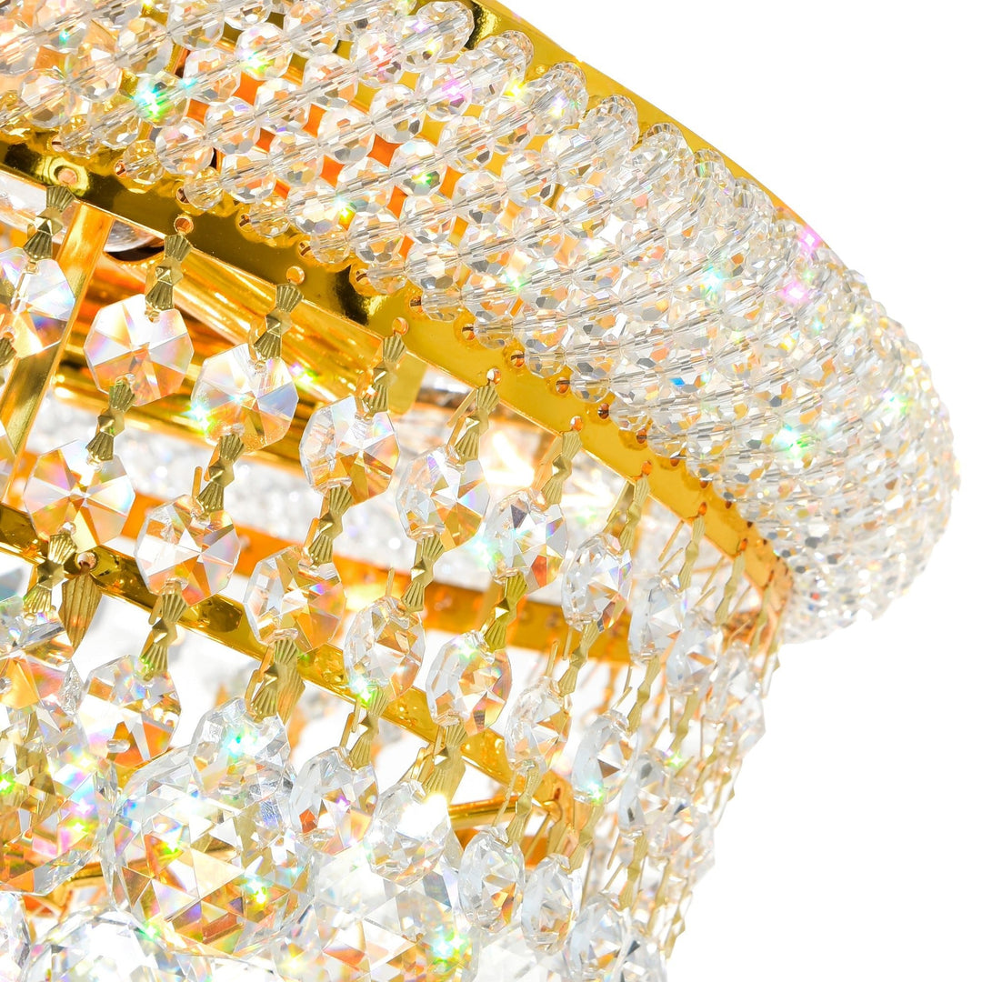 Empire - Flush Mount with Crystals