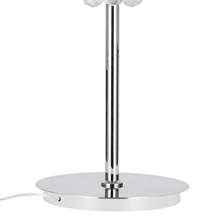 Empire - 6 Light Table Lamp with Crystals