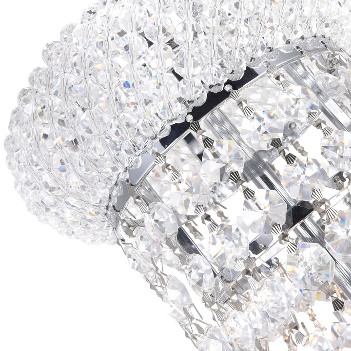Empire - 6 Light Table Lamp with Crystals