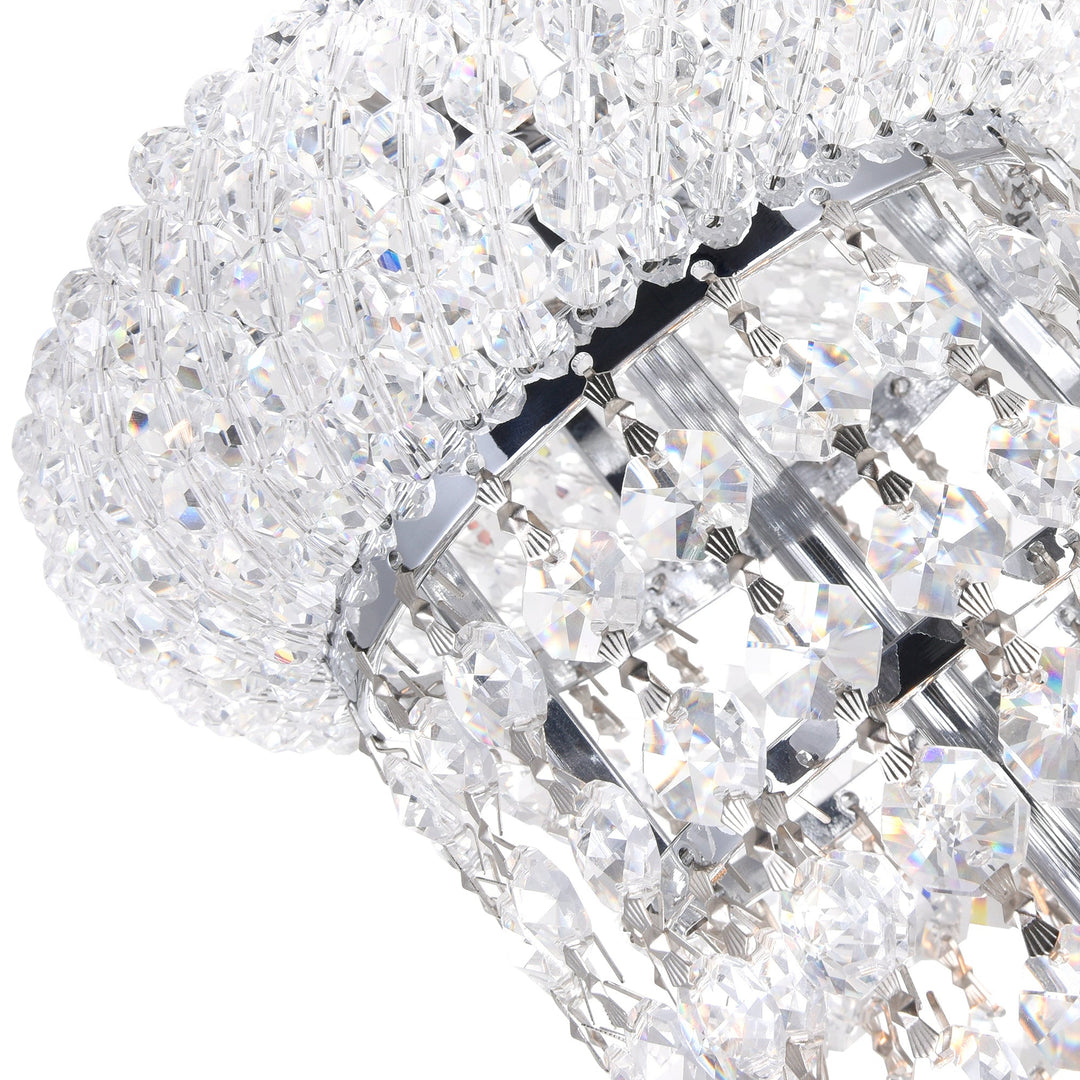 Empire - 8 Light Floor Lamp with Crystals by CWI Lighting - view 4