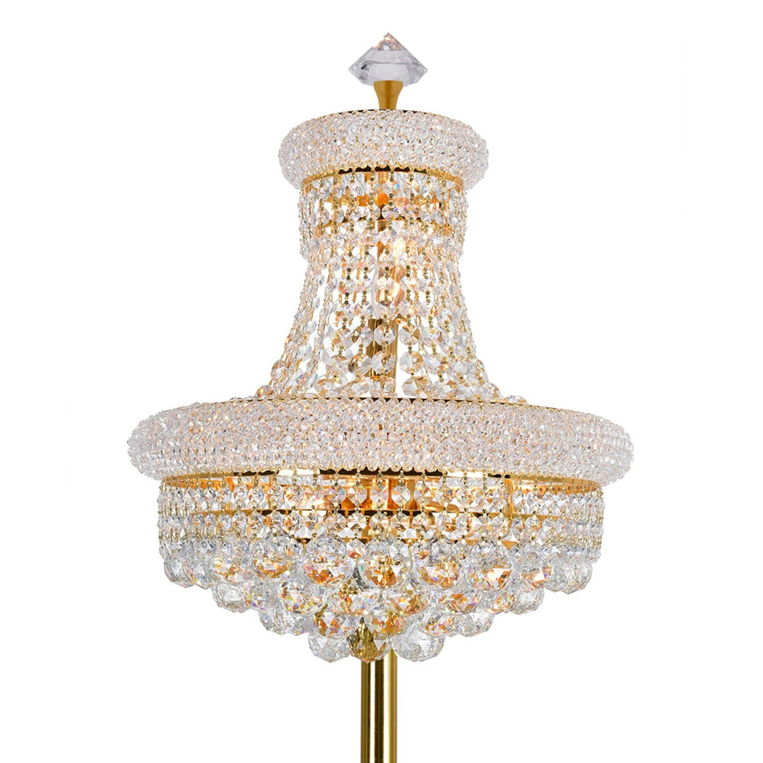 Empire - 8 Light Floor Lamp with Crystals by CWI Lighting - view 9